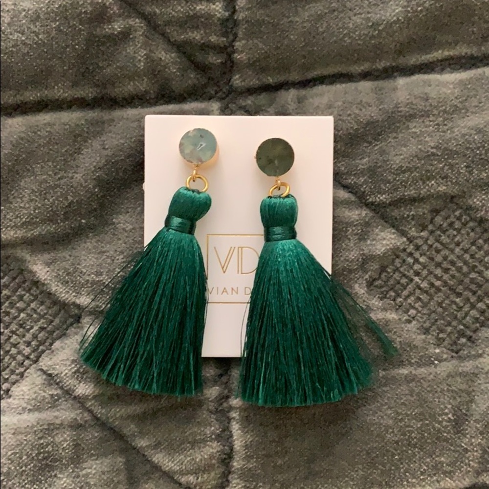 Vivian Drew Tassel Earrings